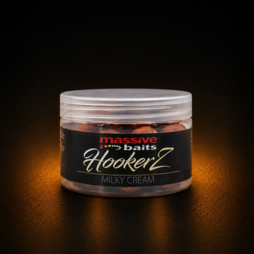Massive Baits Hardhookbait Milky Cream 18mm