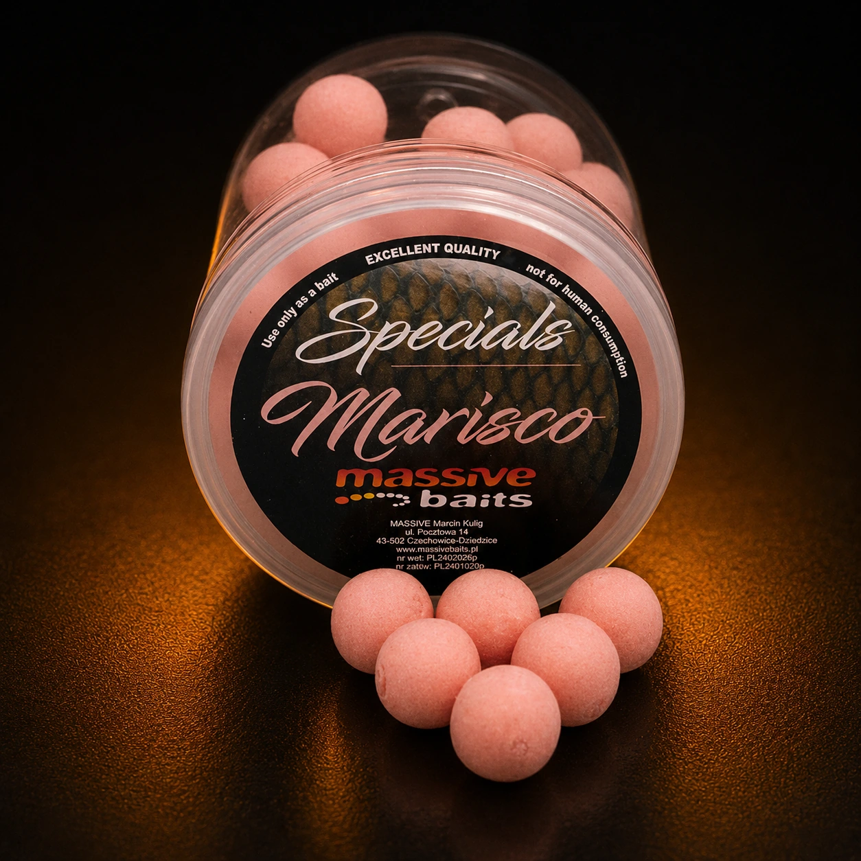 Massive Baits Marisco Pop-Ups 14mm