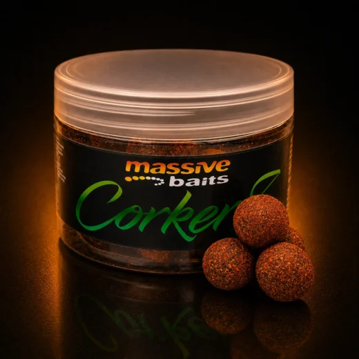 Massive Baits CorkerZ Strawberry Bergamotta 18mm