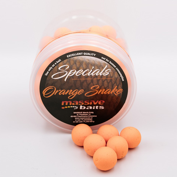 Massive Baits: Pop-Ups Orange Snake