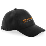 Massive Baits: Zwarte baseballpet *borduurwerk*