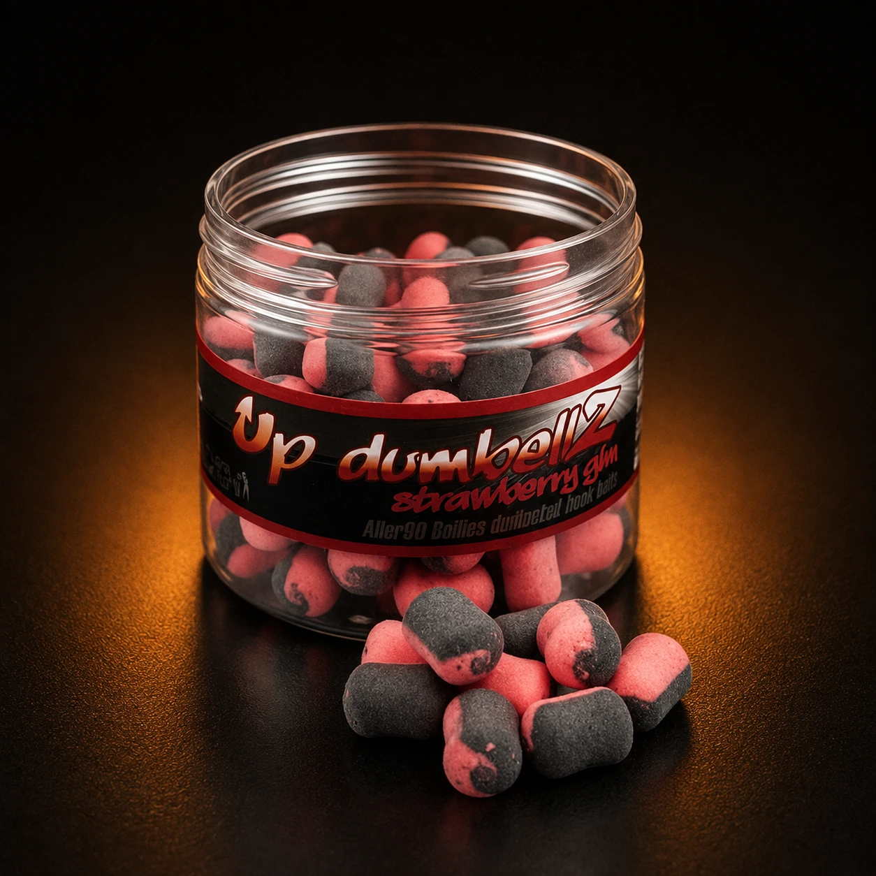 Massive Baits Aller Up DumbellZ Strawberry GLM