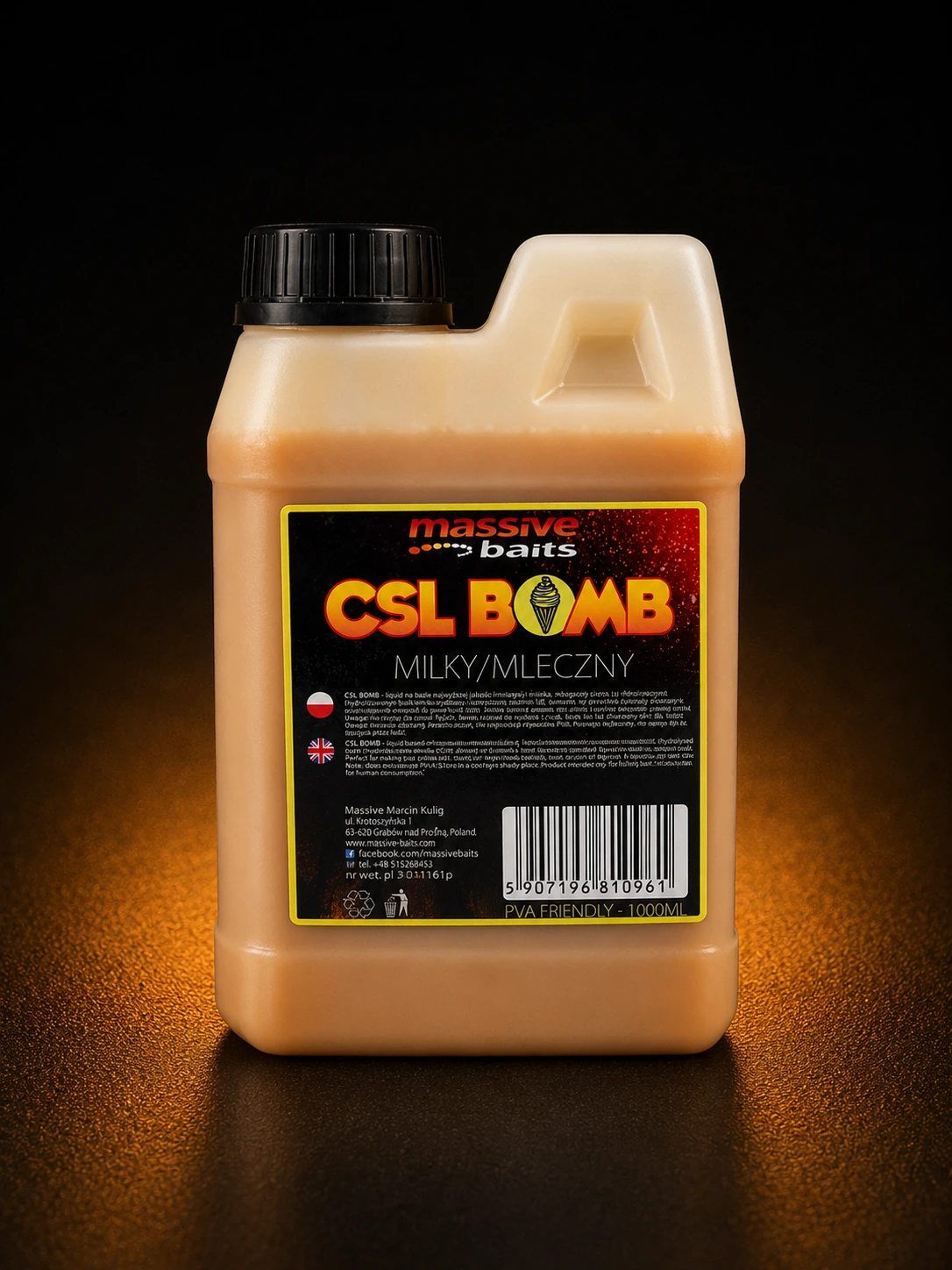 Massive Baits CSL BOOMB Milky 1000ml